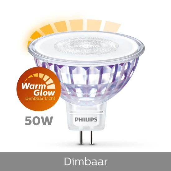 Philips LED Spot 50W GU5.3 WW 12V 36D WGD