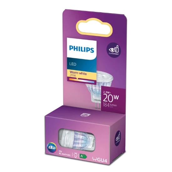 Philips LED Spot Classic 20W MR11 GU4 WW ND