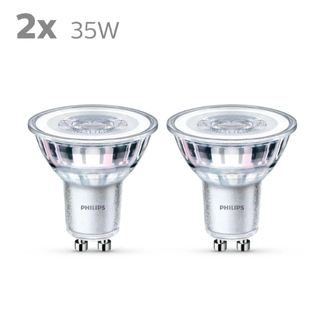 Philips LED Spot Classic 35W GU10 WW 230V 36D ND (2 stuks)