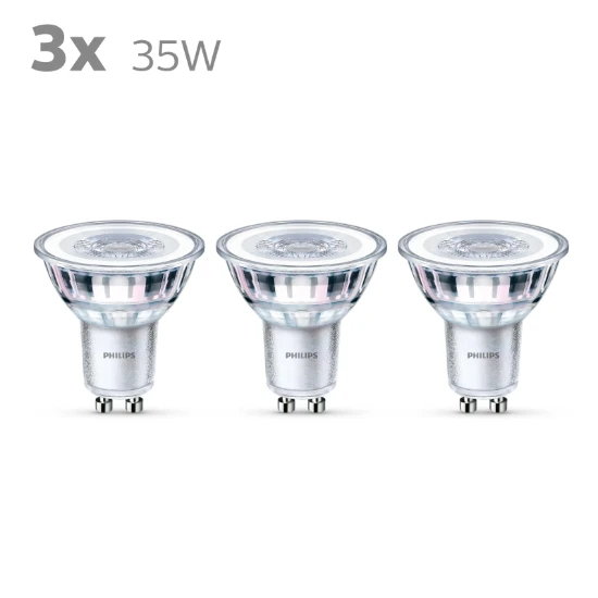 Philips LED Spot Classic 35W GU10 WW 230V 36D ND (3 stuks)