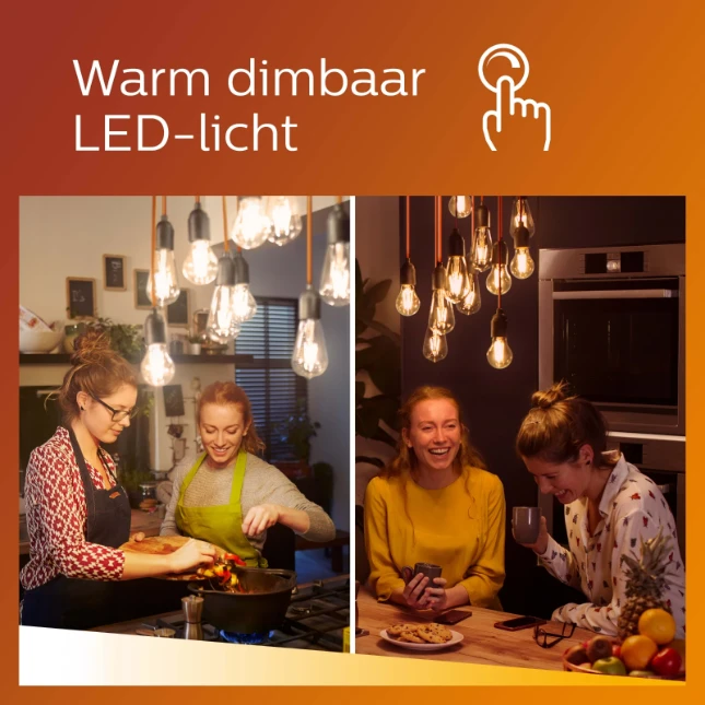 Philips LED Spot Classic 50W GU10 C90 WW 36D WGD (2 stuks)
