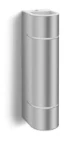 Philips Buitenwandlamp Sunset 2x1W SELV inox