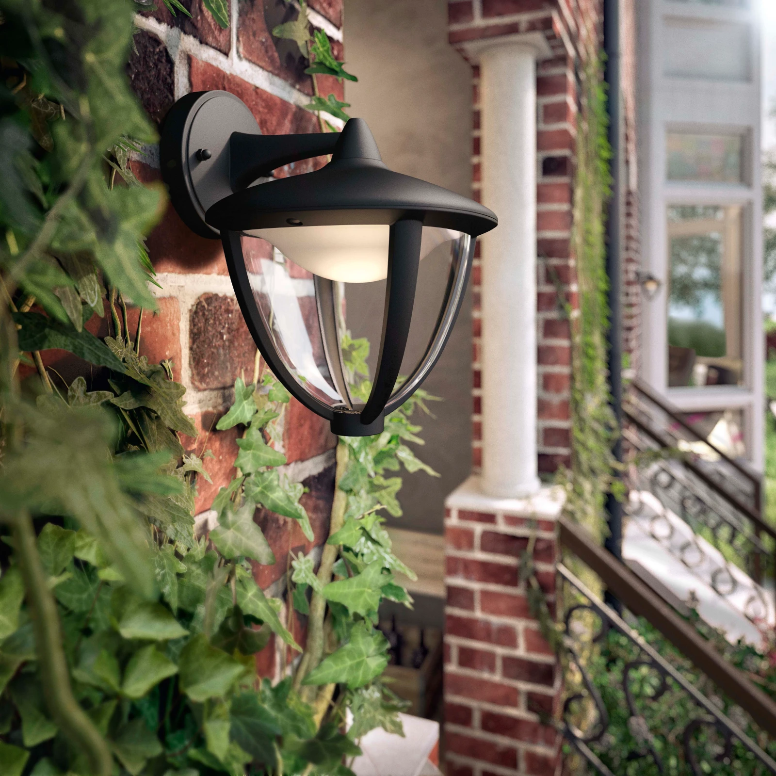 Philips Buitenwandlamp Robin 1x4.5W 230V zwart
