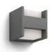 Philips Buitenwandlamp Arbour 2x4.5W antraciet
