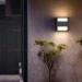 Philips Buitenwandlamp Arbour 2x4.5W antraciet