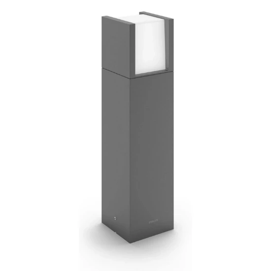 Philips Sokkellamp Arbour 6W 230V antraciet
