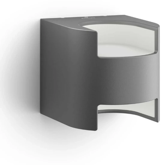 Philips Buitenwandlamp Grass 2x4.5W SEL antraciet