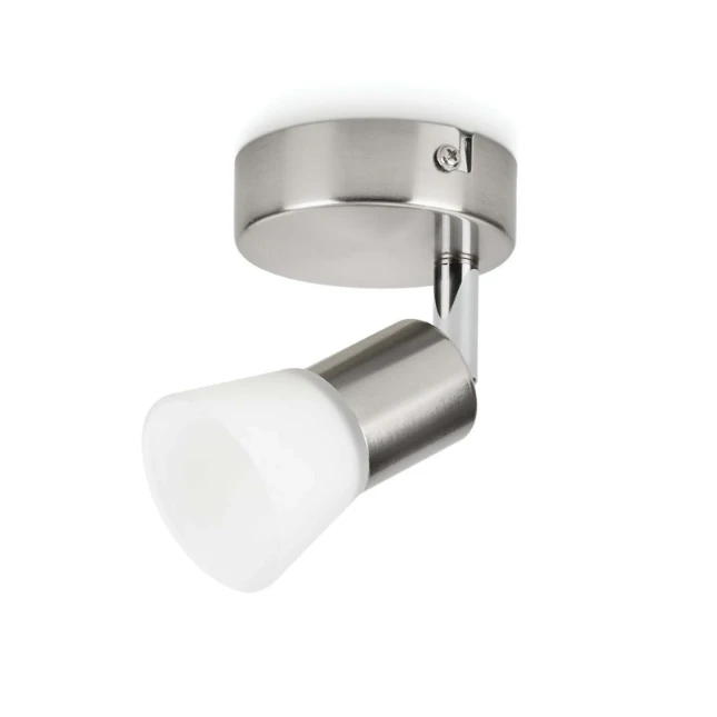 Philips Opbouwspot Decagon nikkel 4.3W - 1-spot