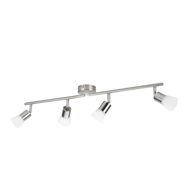 Philips Plafondspot Decagon nikkel 4.3W - 4-spots