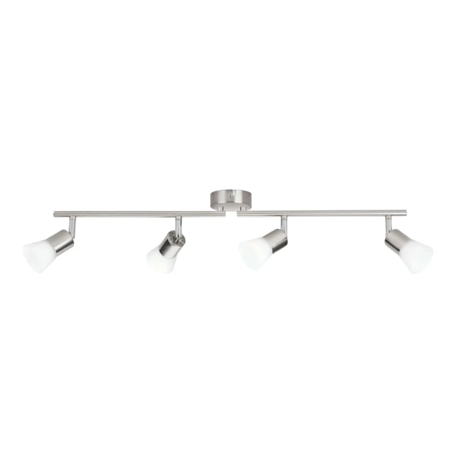 Philips Plafondspot Decagon nikkel 4.3W - 4-spots