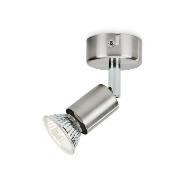 Philips Opbouwspot Limbali 50W nikkel - 1-spot