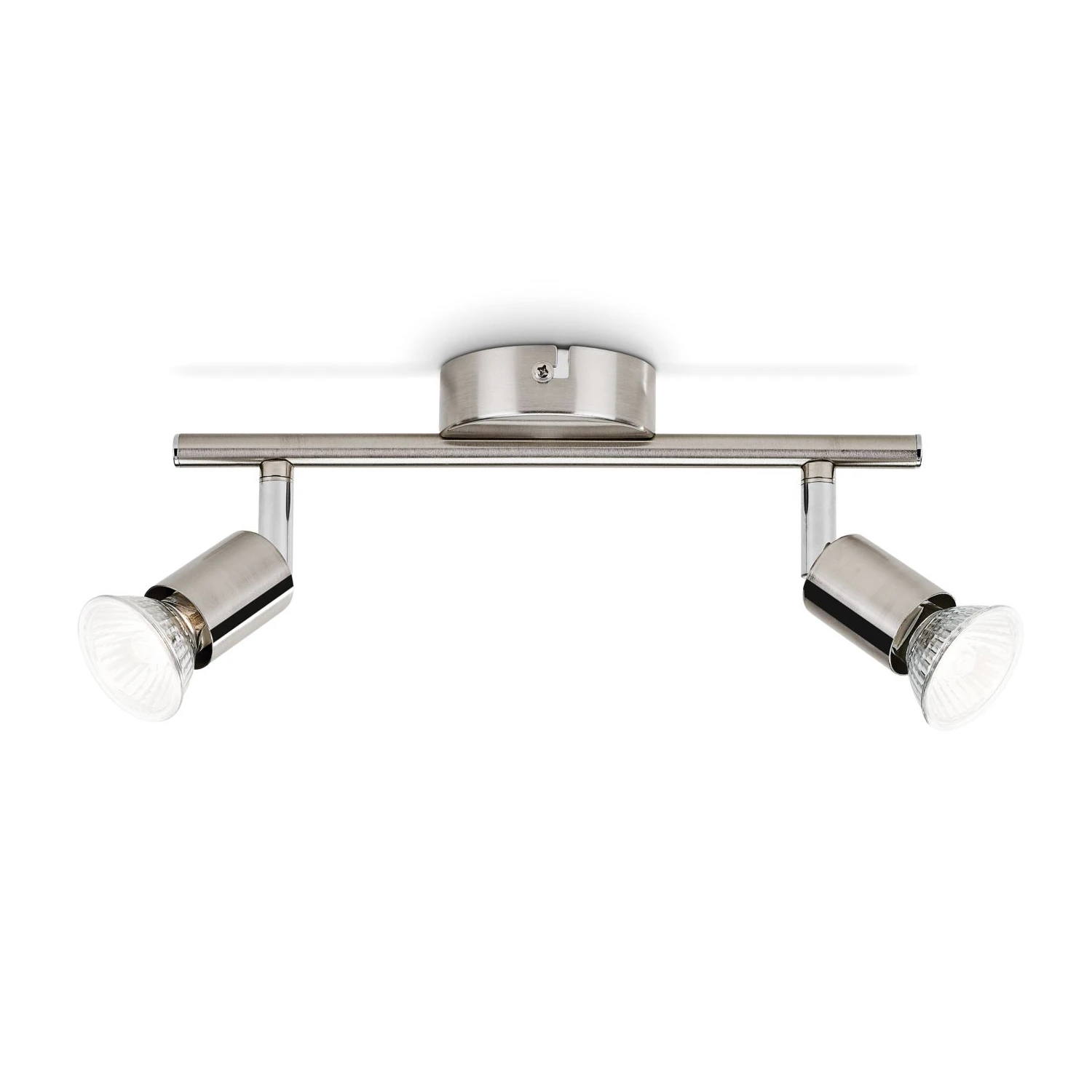 Philips Plafondspot Limbali 50W nikkel - 2-spots