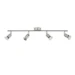 Philips Plafondspot Limbali 50W nikkel - 4-spots