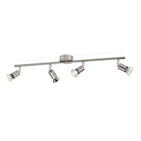Philips Plafondspot Limbali 50W nikkel - 4-spots