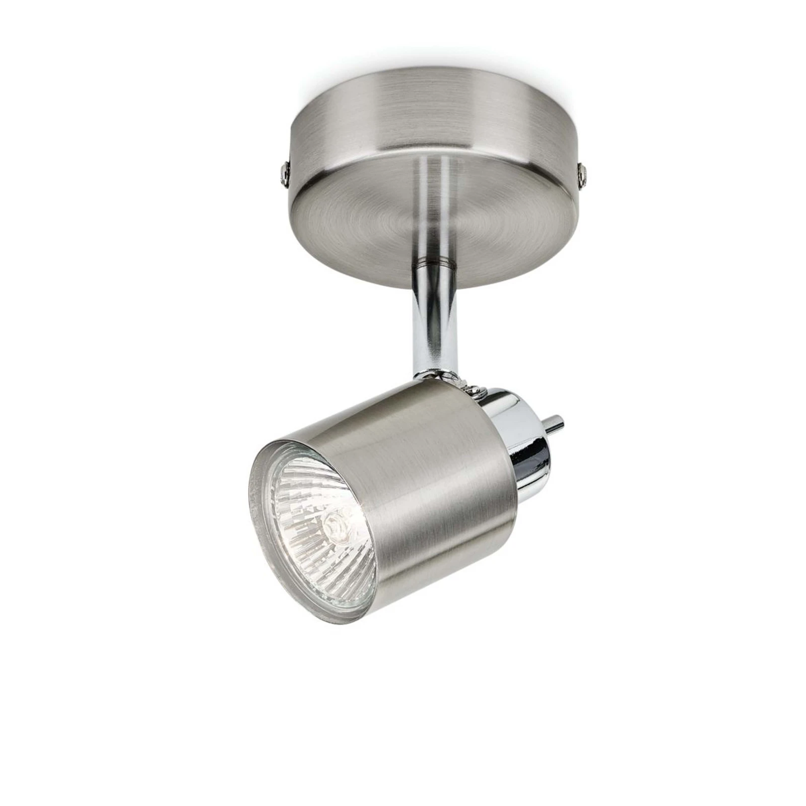 Philips Opbouwspot Meranti 35W nikkel - 1-spot