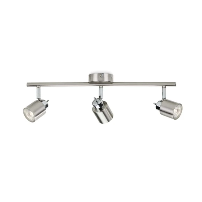 Philips Plafondspot Meranti 35W nikkel - 3-spots