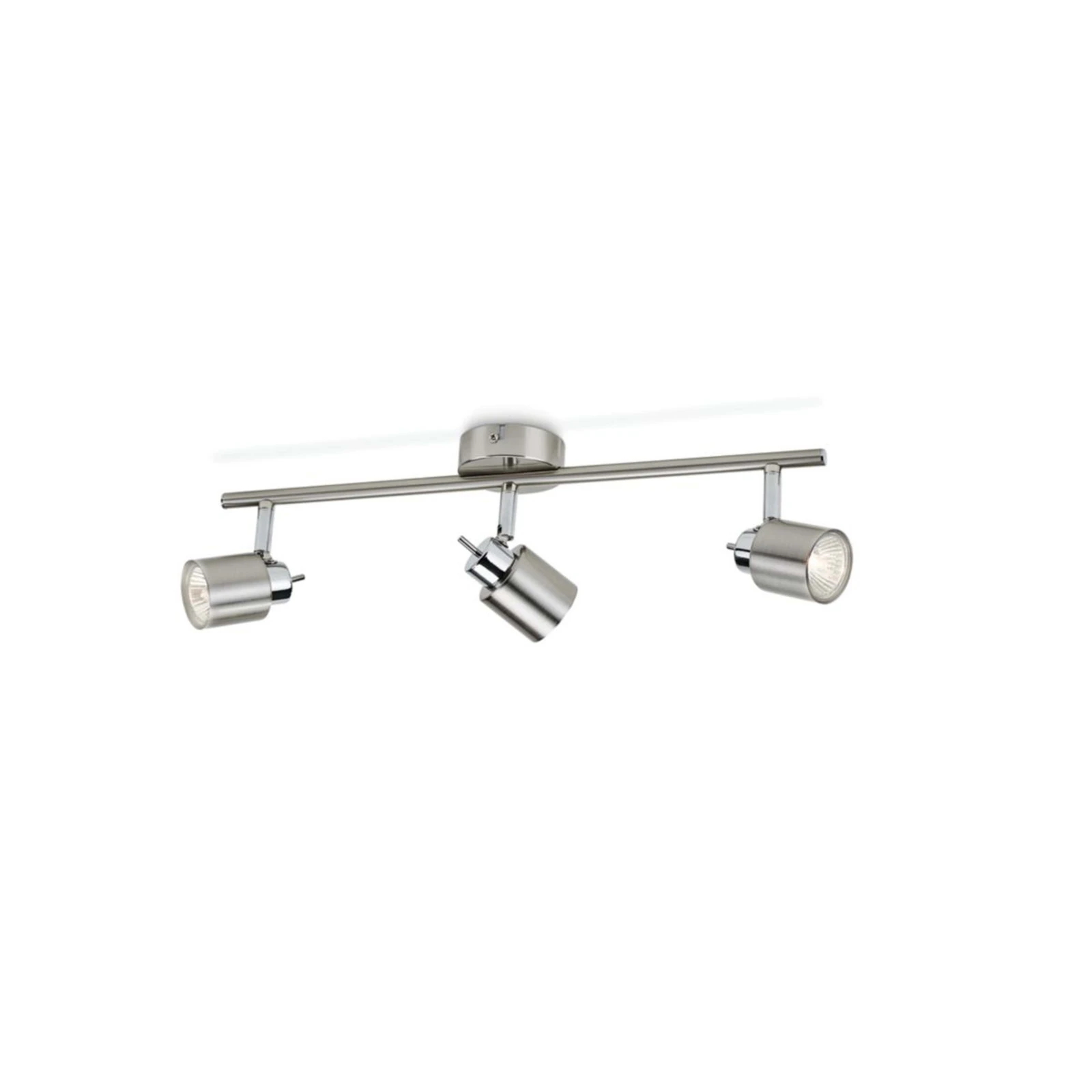 Philips Plafondspot Meranti 35W nikkel - 3-spots
