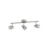 Philips Plafondspot Meranti 35W nikkel - 3-spots