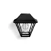 Philips Buitenwandlamp Alpenglow 1x42W 230V zwart