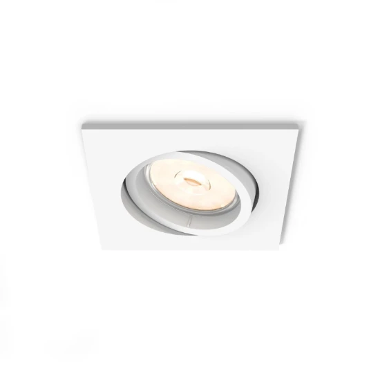 Philips LED-inbouwspot Enneper vierkant 5.5W wit