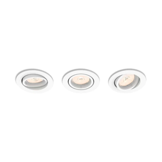 Philips LED-inbouwspot Enneper rond 5.5W wit (3 stuks)