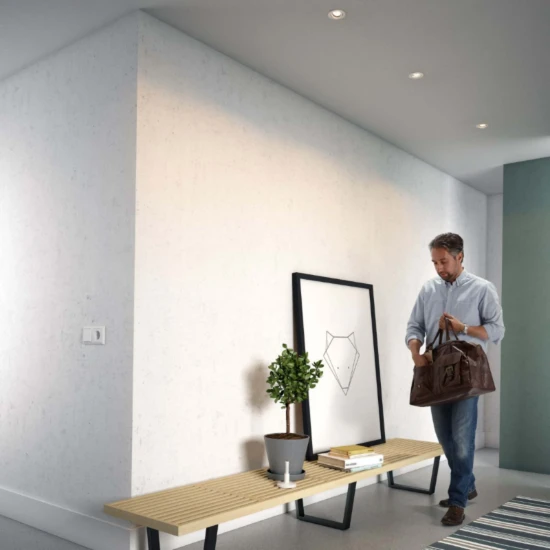 Philips LED-inbouwspot Enneper rond 5.5W wit (3 stuks)