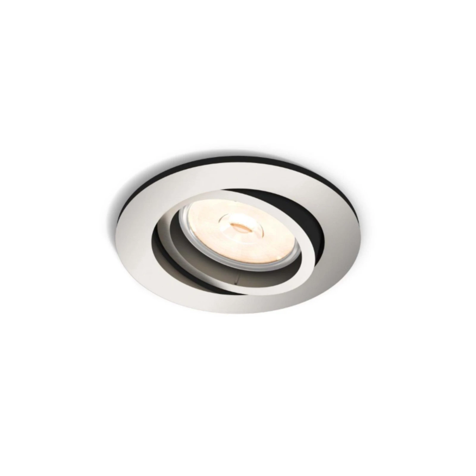 Philips LED-inbouwspot Donegal rond 5.5W mat chroom