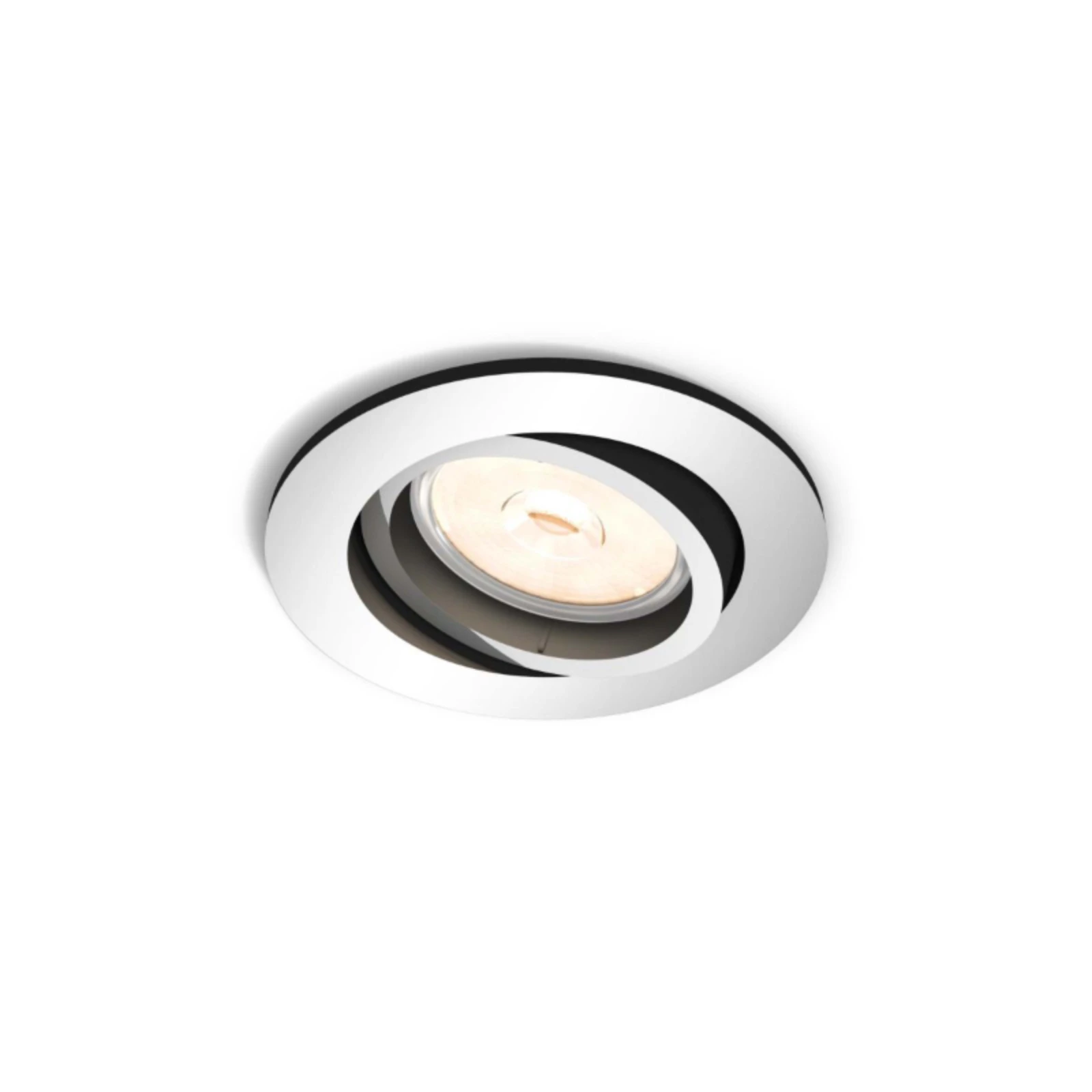 Philips LED-inbouwspot Donegal rond 5.5W chroom