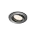 Philips LED-inbouwspot Donegal rond 5.5W grijs