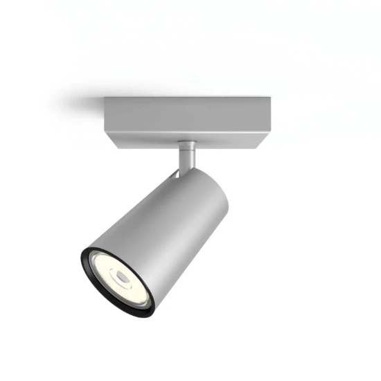 Philips Opbouwspot Paisley aluminium 1-spot