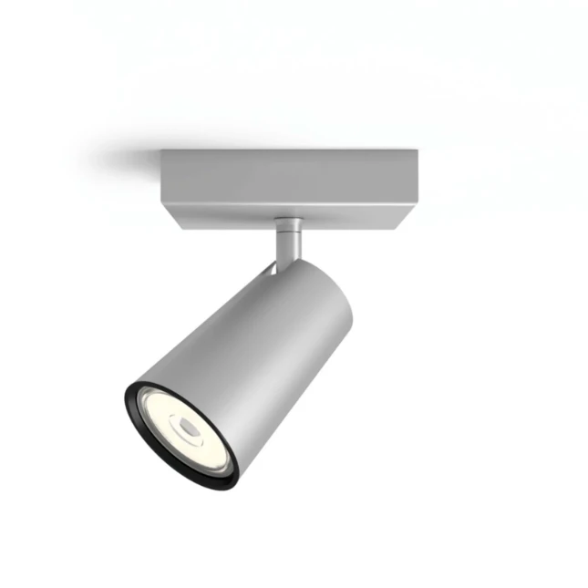Philips Opbouwspot Paisley aluminium 1-spot