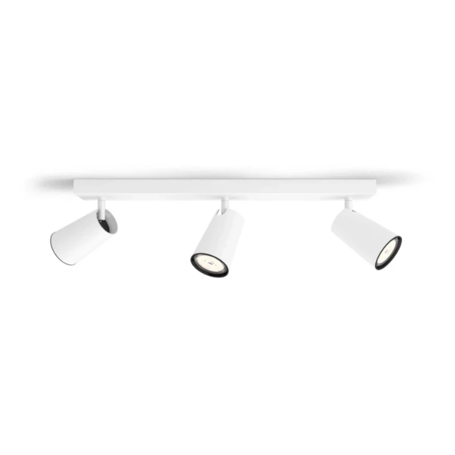 Philips Plafondspot Paisley wit 3-spots