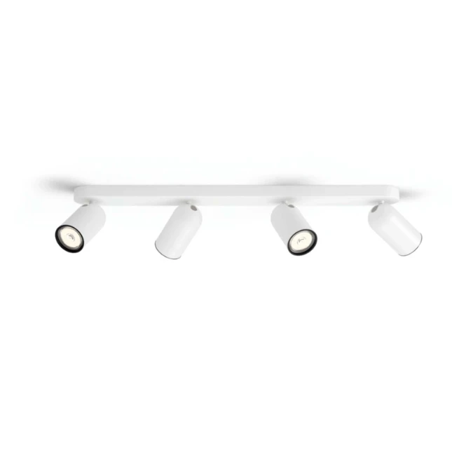 Philips Plafondspot Pongee wit 4-spots