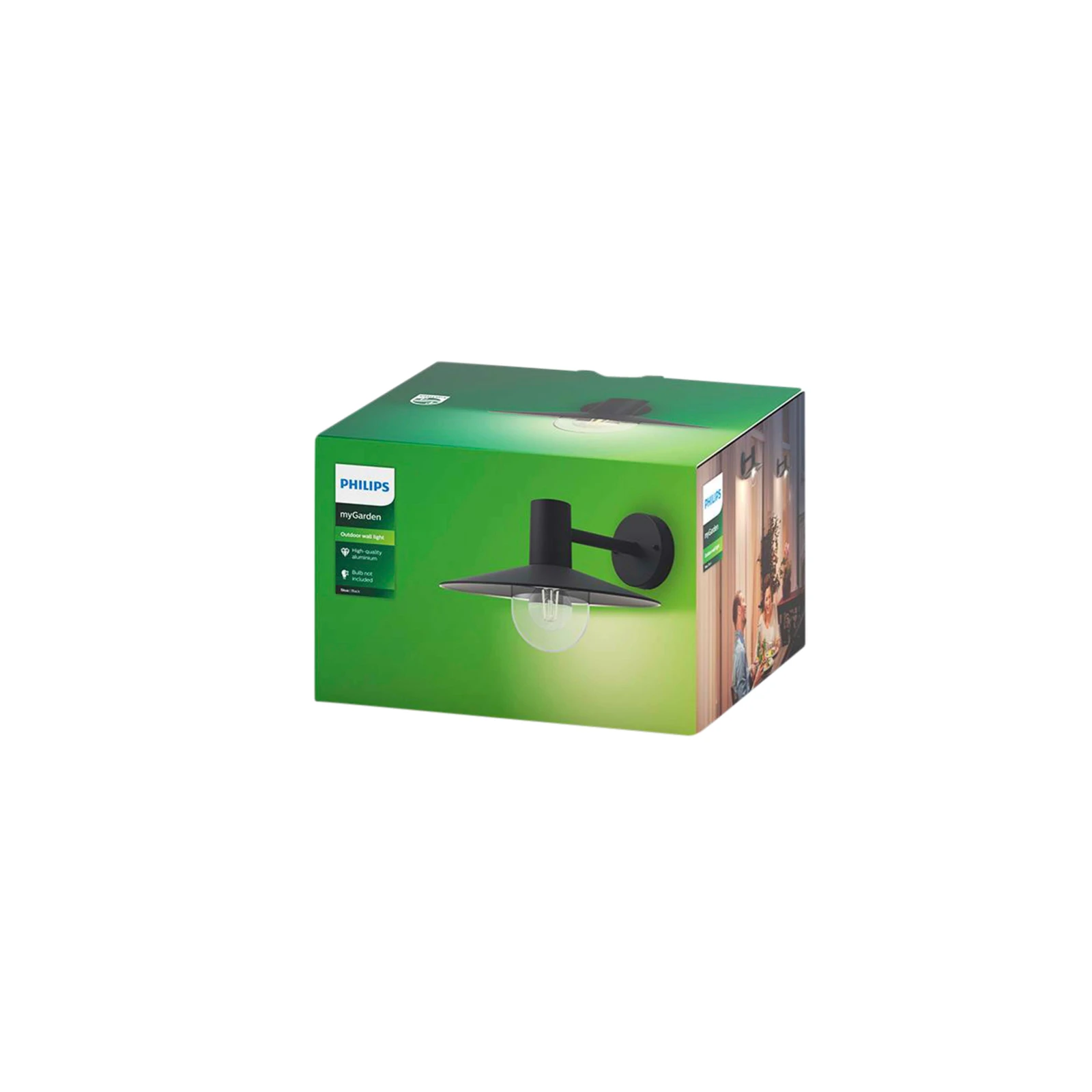 Philips Buitenwandlamp Skua 42W 230V zwart