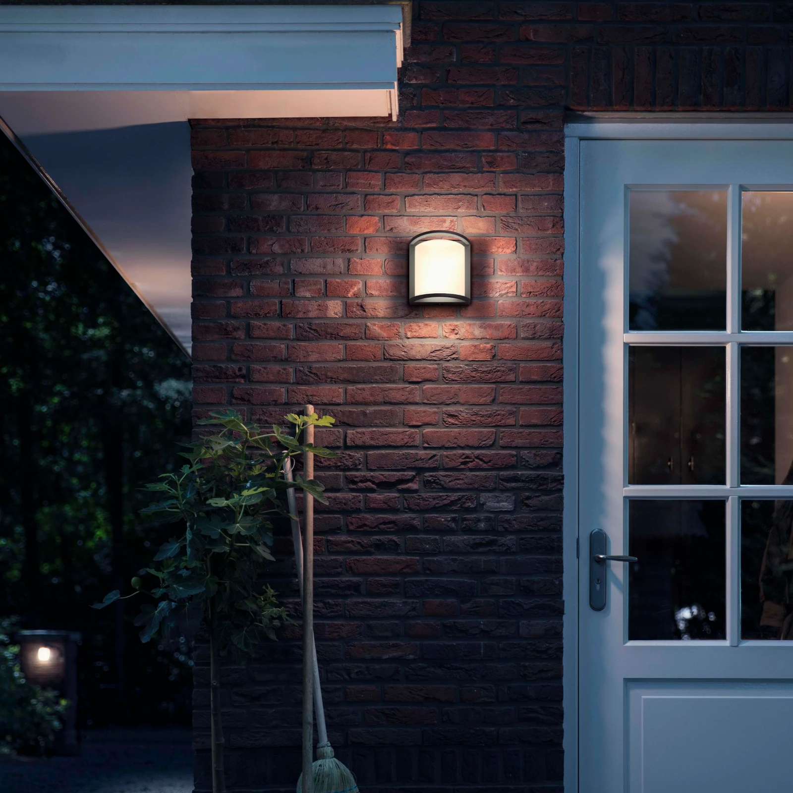 Philips Buitenwandlamp Samondra 1x12W antraciet