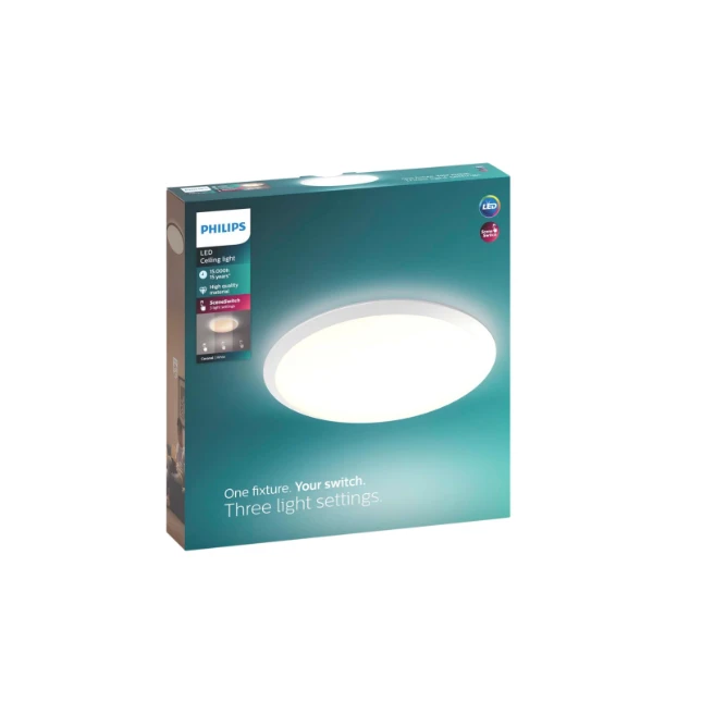 Philips Plafondlamp Cavanal 27K 18W wit