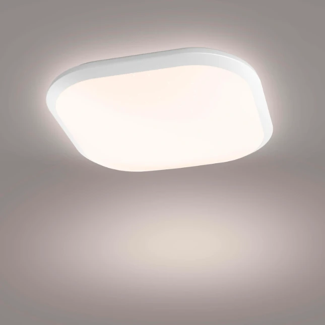 Philips Plafondlamp Cavanal 27K SQ 18W wit