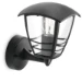 Philips Buitenwandlamp Creek 1x60W 230V zwart - opwaarts