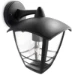 Philips Buitenwandlamp Creek 1x60W 230V zwart - neerwaarts