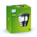 Philips Buitenwandlamp Creek 1x60W 230V zwart - vrijstaand