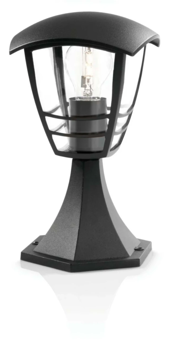 Philips Sokkellamp Creek 60W 230V zwart