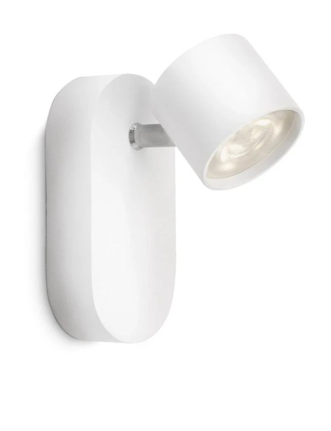 Philips Wandspot Star 4.5W wit - 1-spot