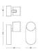 Philips Wandspot Star 4.5W aluminium - 1-spot
