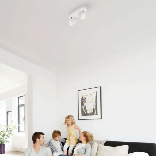 Philips Wandspot Star 4.5W wit - 2-spots