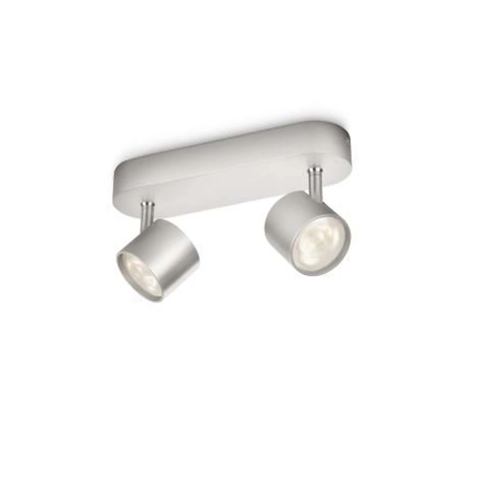Philips Wandspot Star 4.5W aluminium - 2-spots