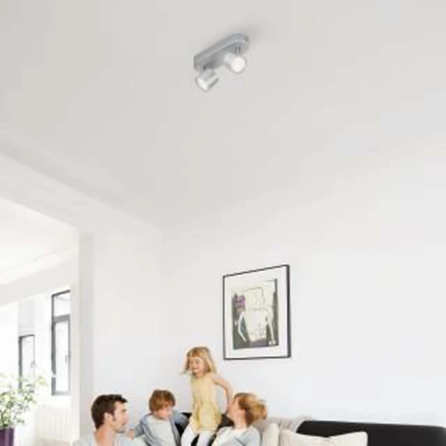Philips Wandspot Star 4.5W aluminium - 2-spots