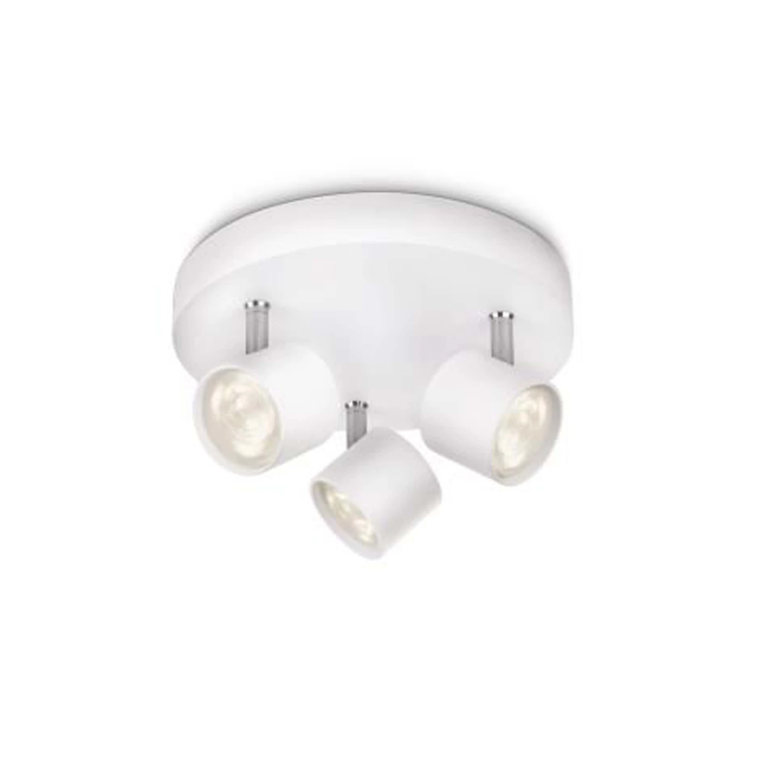 Philips Wandspot Star 4.5W wit - 3-spots