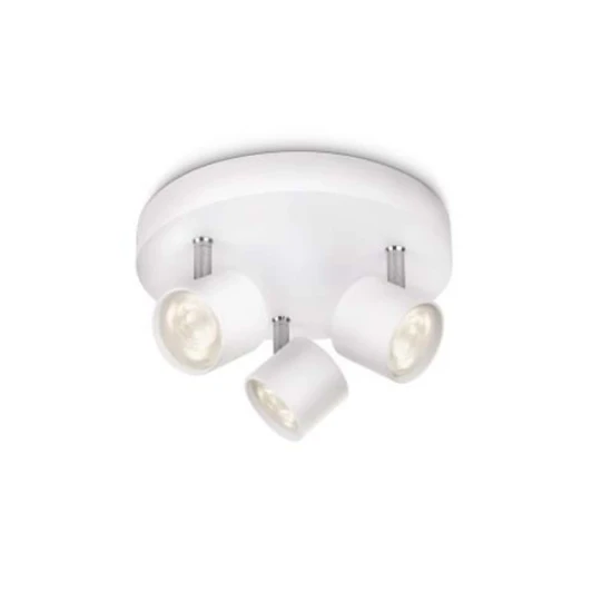 Philips Wandspot Star 4.5W wit - 3-spots