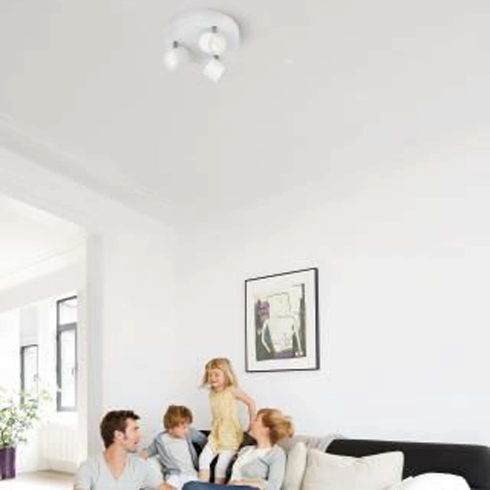Philips Wandspot Star 4.5W wit - 3-spots