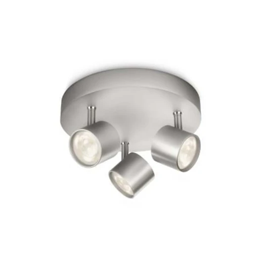 Philips Wandspot Star 4.5W aluminium - 3-spots